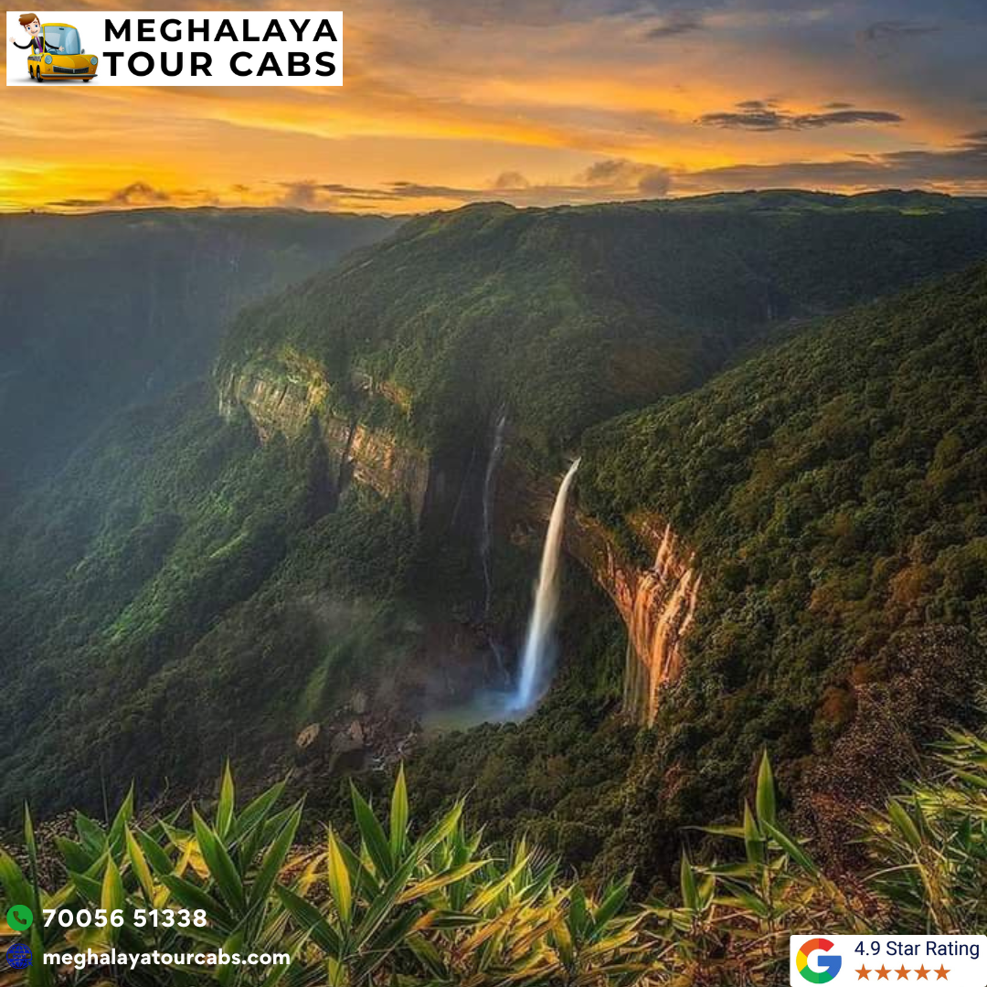 The Majestic Waterfalls of Meghalaya | Meghalaya Tour Cabs | Tourist ...